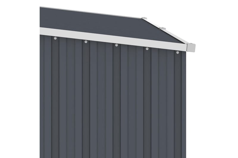 Puutarhan polttopuuvaja antrasiitti 245x98x159cm galv. teräs - Piha & ulkoaltaat - Lasiterassi & pihamökki - Varastot & liiterit - Varastot