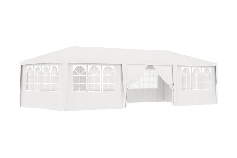 Ammattilaisten juhlateltta sivuseinillä 4x9m 90g/m² - Valkoinen - Piha & ulkoaltaat - Piha-alue - Ulkosäilytys - Puutarhateltta & säilytysteltta