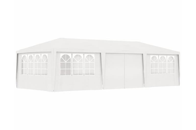Ammattilaisten juhlateltta sivuseinillä 4x9m 90g/m² - Valkoinen - Piha & ulkoaltaat - Piha-alue - Ulkosäilytys - Puutarhateltta & säilytysteltta