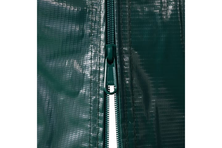 Autotalliteltta PVC 2,4x3,6 m vihreä - Puutarhateltta & säilytysteltta - Pressutalli