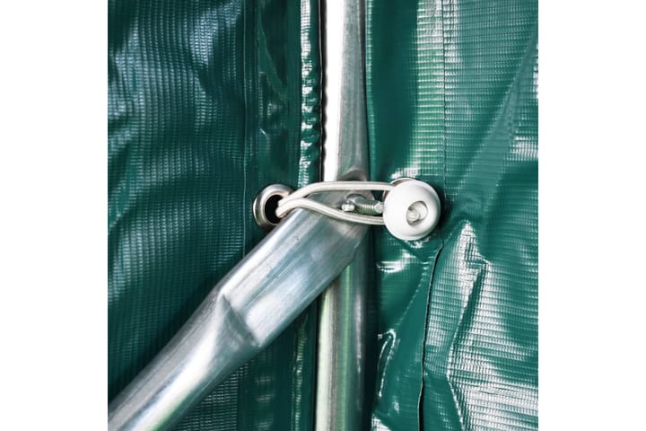 Autotalliteltta PVC 2,4x2,4 m vihreä - Vihreä - Puutarhateltta & säilytysteltta - Pressutalli