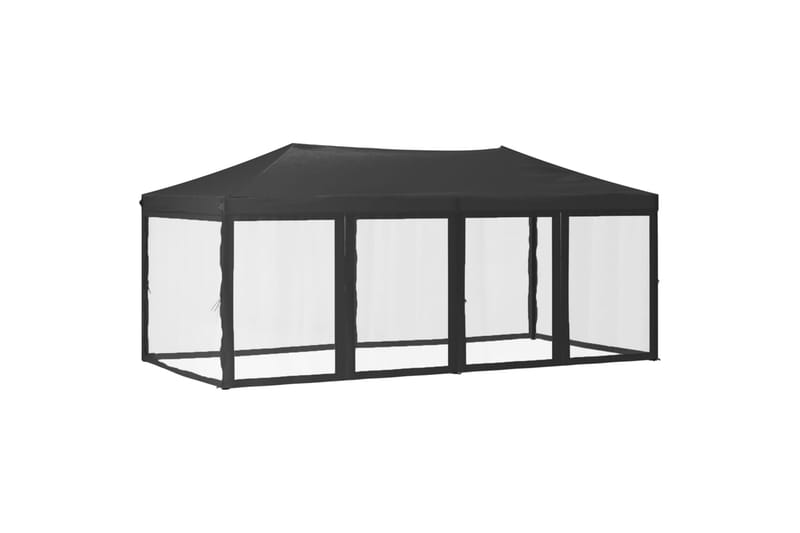 beBasic Kokoontaittuva juhlateltta sivuseinillä antrasiitti 3x6 m - Antrasiitti - Piha & ulkoaltaat - Piha-alue - Ulkosäilytys - Puutarhateltta & säilytysteltta