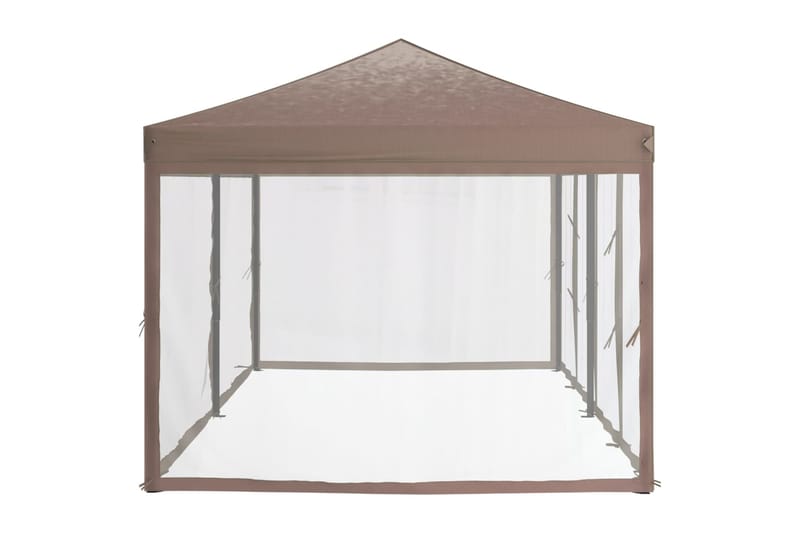 beBasic Kokoontaittuva juhlateltta sivuseinillä taupe 3x6 m - Taupe - Piha & ulkoaltaat - Piha-alue - Ulkosäilytys - Puutarhateltta & säilytysteltta