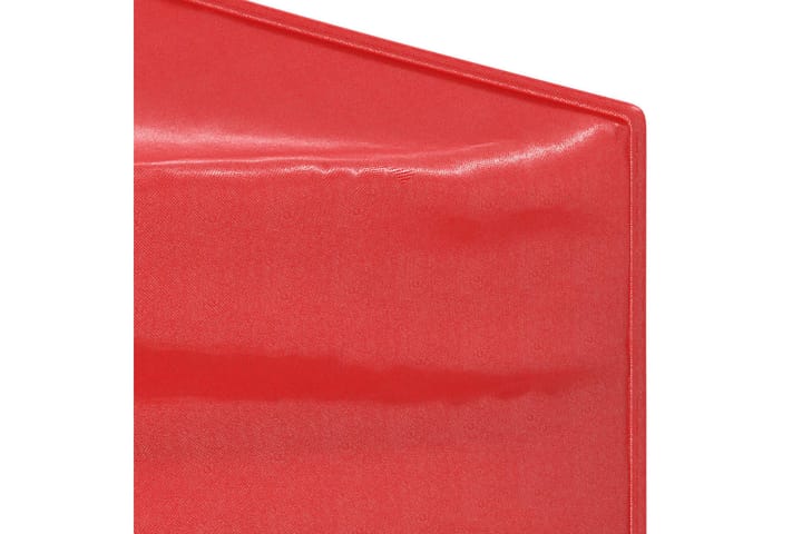 beBasic Kokoontaittuva juhlateltta sivuseinillä punainen 3x6 m - Punainen - Puutarhateltta & säilytysteltta - Juhlateltta