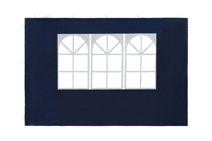 Juhlateltan ikkunallinen sivuseinä 2 kpl PE sininen - Sininen - Puutarhateltta & säilytysteltta - Juhlateltta