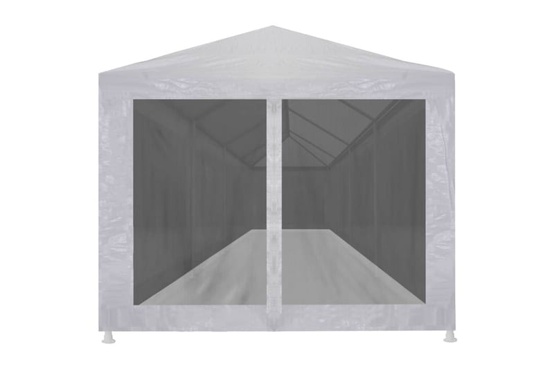 Juhlateltta 10 verkkosivuseinää 12x3 m - Musta - Piha & ulkoaltaat - Piha-alue - Ulkosäilytys - Puutarhateltta & säilytysteltta