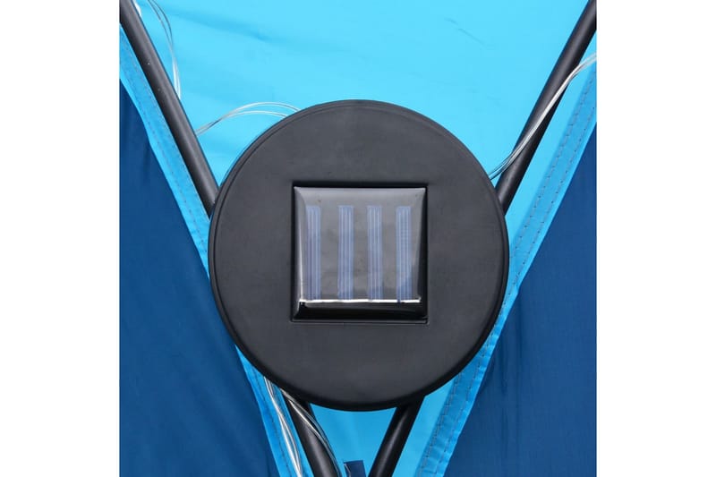 Juhlateltta LED-valoilla ja 4 sivuseinällä 3,6x3,6x2,3m - Sininen - Piha & ulkoaltaat - Piha-alue - Ulkosäilytys - Puutarhateltta & säilytysteltta