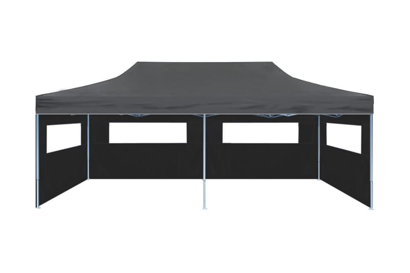 Kokoontaitettava pop-up juhlateltta 3x6 m antrasiitti - Antrasiitti - Piha & ulkoaltaat - Piha-alue - Ulkosäilytys - Puutarhateltta & säilytysteltta