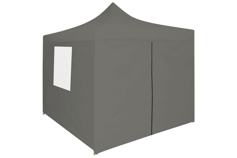 Kokoontaittuva juhlateltta 4 sivuseinää 2x2m - Antrasiitti - Piha & ulkoaltaat - Piha-alue - Ulkosäilytys - Puutarhateltta & säilytysteltta