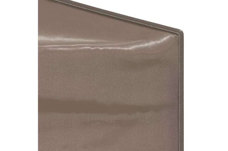 Kokoontaittuva juhlateltta sivuseinillä taupe 2x2 m - Taupe - Piha & ulkoaltaat - Piha-alue - Ulkosäilytys - Puutarhateltta & säilytysteltta