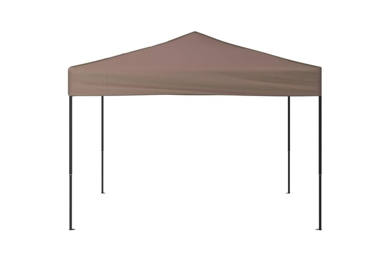 Kokoontaittuva juhlateltta taupe 3x3 m - Taupe - Piha & ulkoaltaat - Piha-alue - Ulkosäilytys - Puutarhateltta & säilytysteltta