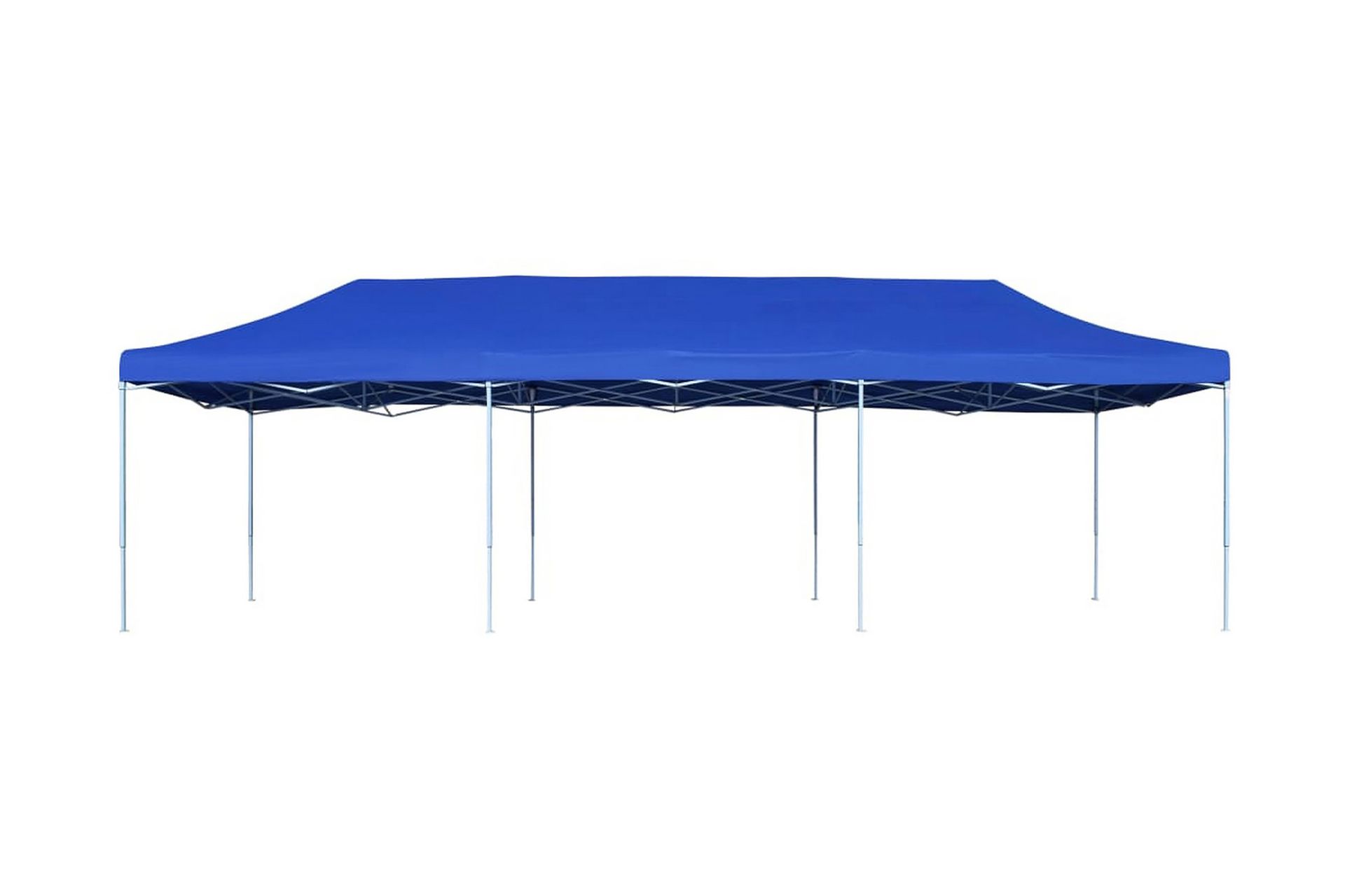 Kokoontaittuva pop-up juhlateltta 3 x 9 m sininen - Sininen - Piha & ulkoaltaat - Piha-alue - Ulkosäilytys - Puutarhateltta & säilytysteltta