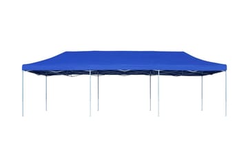 Kokoontaittuva pop-up juhlateltta 3 x 9 m sininen - Sininen - Piha & ulkoaltaat - Piha-alue - Ulkosäilytys - Puutarhateltta & säilytysteltta