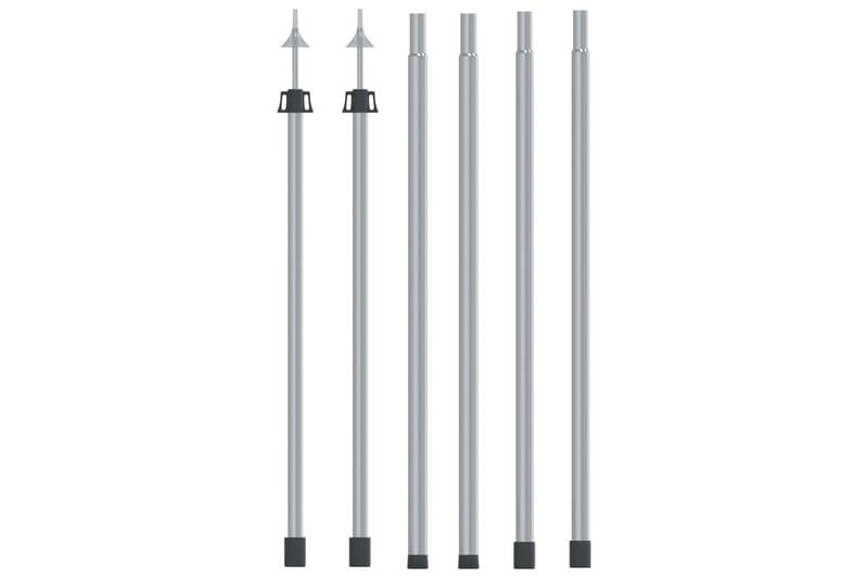 Teleskooppivarret pressuun pituus 102-260 cm 2 kpl alumiini - Piha & ulkoaltaat - Piha-alue - Ulkosäilytys - Puutarhateltta & säilytysteltta