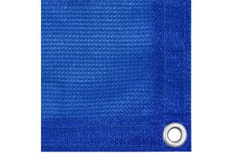 Telttamatto 300x400 cm sininen HDPE - Piha & ulkoaltaat - Piha-alue - Ulkosäilytys - Puutarhateltta & säilytysteltta