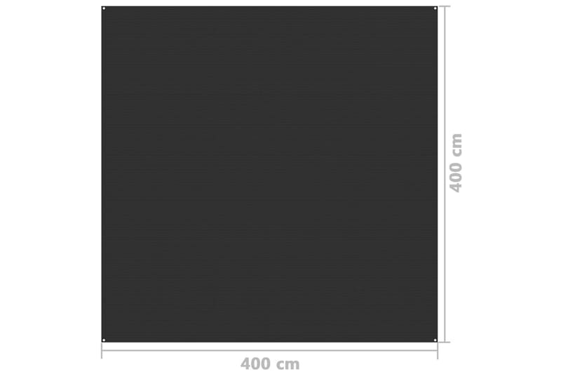 Telttamatto 400x400 cm - Antrasiitti - Piha & ulkoaltaat - Piha-alue - Ulkosäilytys - Puutarhateltta & säilytysteltta