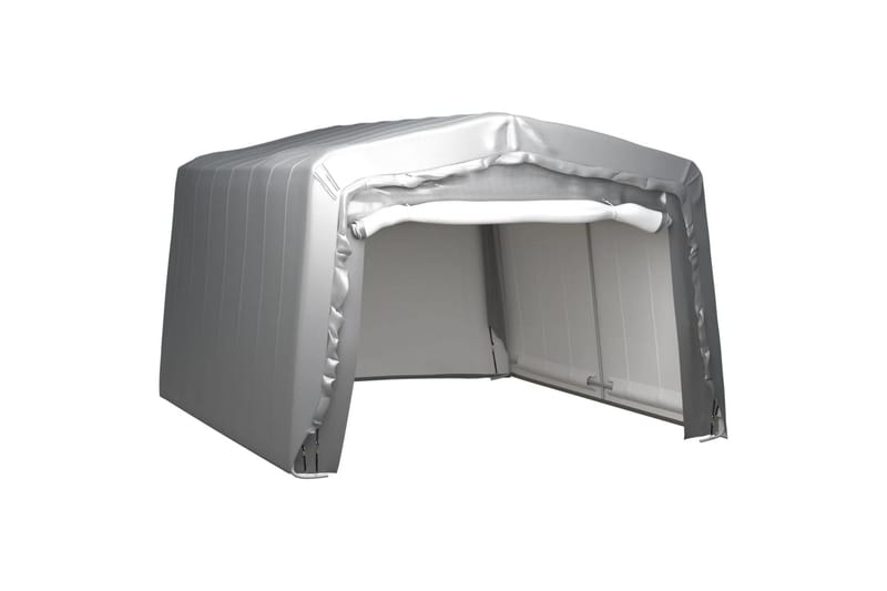 Varastoteltta 370x370 cm teräs harmaa - Harmaa - Piha & ulkoaltaat - Piha-alue - Ulkosäilytys - Puutarhateltta & säilytysteltta