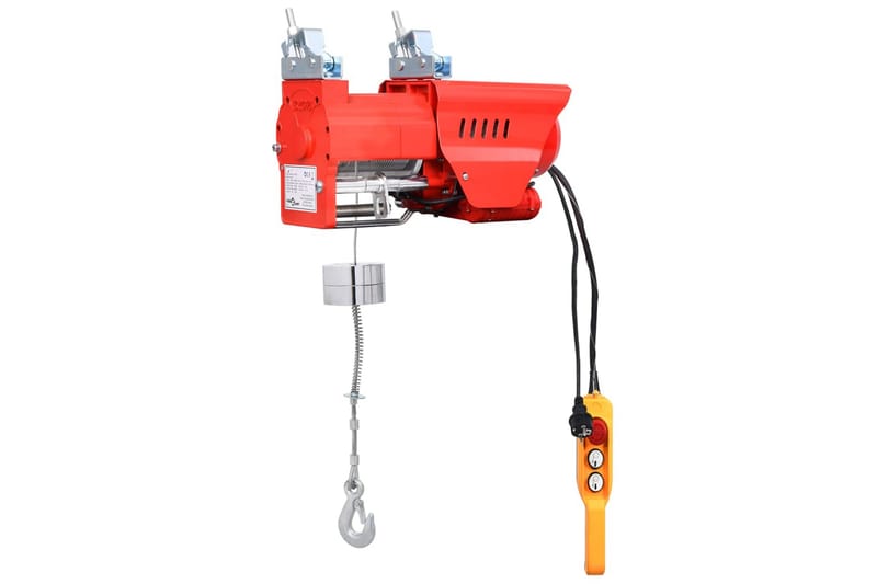 Suurinopeuksinen sähkönosturi 300/600 kg 1300 W - Talo & remontointi - Autotalli & korjaamo - Tarvikkeet autotalli & korjaamo - Vinssi & kuormankiinnityshihna