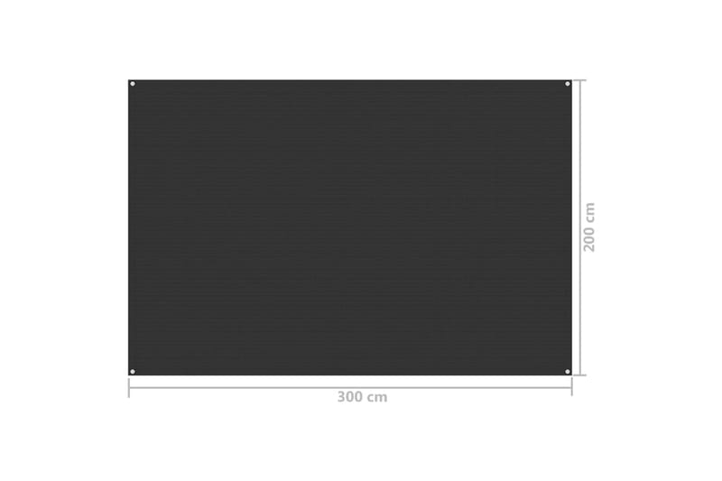 Telttamatto 200x300 cm antrasiitti - Piha & ulkoaltaat - Piha-alue - Ulkosäilytys - Puutarhateltta & säilytysteltta