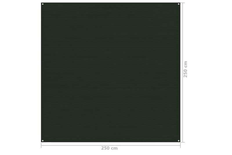 Telttamatto 250x250 cm tummanvihreä - Piha & ulkoaltaat - Piha-alue - Ulkosäilytys - Puutarhateltta & säilytysteltta