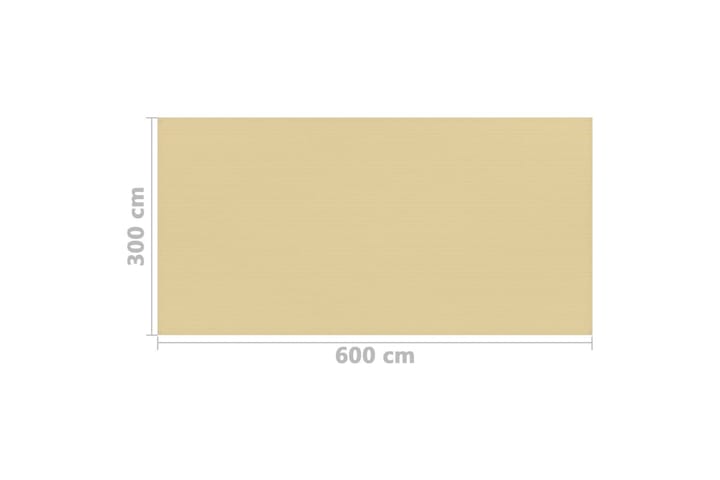 Telttamatto 300x600 cm beige - Puutarhateltta & säilytysteltta