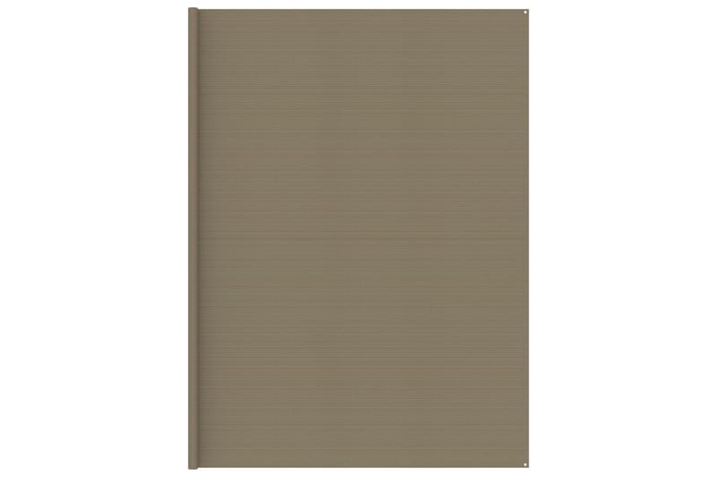 Telttamatto 400x600 cm ruskeanharmaa - Taupe - Piha & ulkoaltaat - Piha-alue - Ulkosäilytys - Puutarhateltta & säilytysteltta