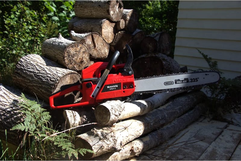 Bensiinikäyttöinen moottorisaha 45 CC | Ketju ja terä Oregonilta - Piha & ulkoaltaat - Pihatyökoneet - Puutarhasahat - Moottorisaha & ketjusaha