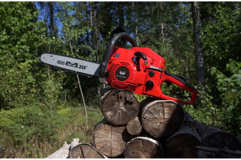 Bensiinikäyttöinen moottorisaha 45 CC | Ketju ja terä Oregonilta - Piha & ulkoaltaat - Pihatyökoneet - Puutarhasahat - Moottorisaha & ketjusaha