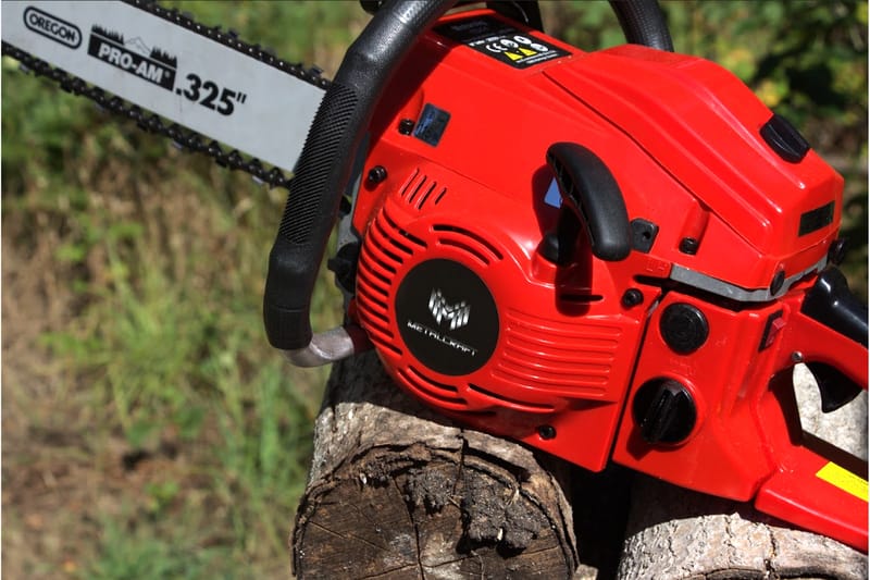 Bensiinikäyttöinen moottorisaha 45 CC | Ketju ja terä Oregonilta - Piha & ulkoaltaat - Pihatyökoneet - Puutarhasahat - Moottorisaha & ketjusaha
