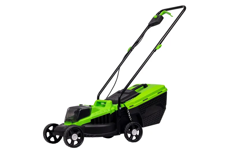 Fornorth Akkukäyttöinen Ruohonleikkuri Gh1000E, 20V akku ja Laturi, Valkoinen