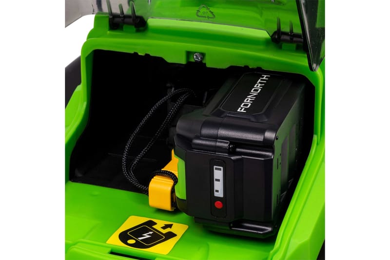 Fornorth Akkukäyttöinen Ruohonleikkuri Gh1000E, 20V akku ja Laturi - Valkoinen - Piha & ulkoaltaat - Pihatyökoneet - Ruohonleikkurit - Akkuruohonleikkuri