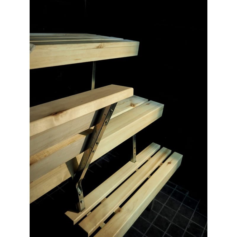 Saunanlauderunko Varax Taitettava - Piha & ulkoaltaat - Uima-allas, poreallas & sauna - Sauna
 - Saunan sisustus - Saunapaneeli
