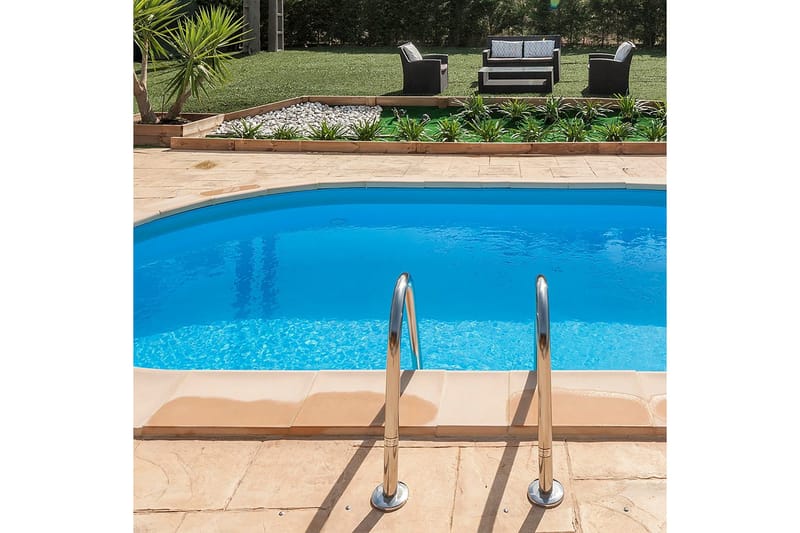 Allas Teräs Swim & Fun Maan alle upotettu soikea 600 x 320 x 150 cm - 600 x 320 x 150 cm - Piha & ulkoaltaat - Uima-allas, poreallas & sauna - Uima-allas - Upotettu uima-allas