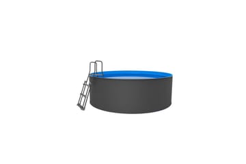 Allas Teräs Swim & Fun Santorini pyöreä 350 x 90 cm - 350 x 90 cm - Piha & ulkoaltaat - Uima-allas, poreallas & sauna - Uima-allas - Maanpinta-allas