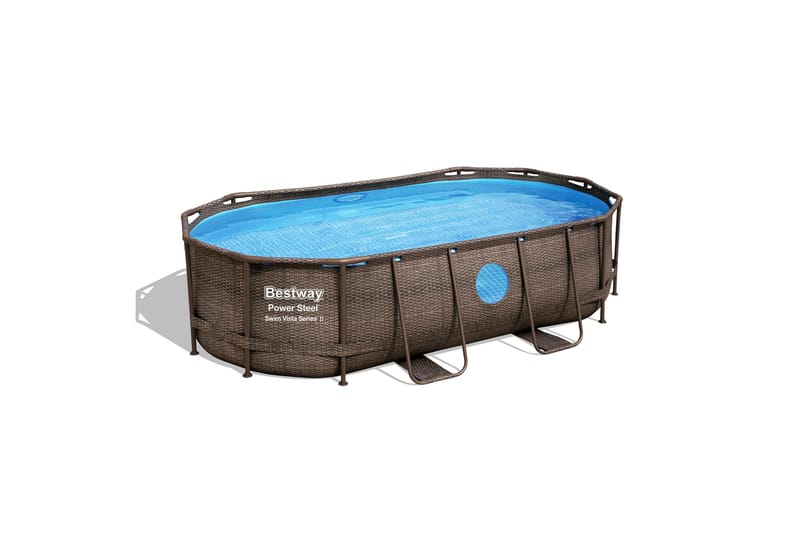 Bestway Power Steel Swim Vista II Maanpäällinen allas 4,27 x 2,5 m - Bestway - Piha & ulkoaltaat - Uima-allas, poreallas & sauna - Uima-allas
 - Maanpinta-allas