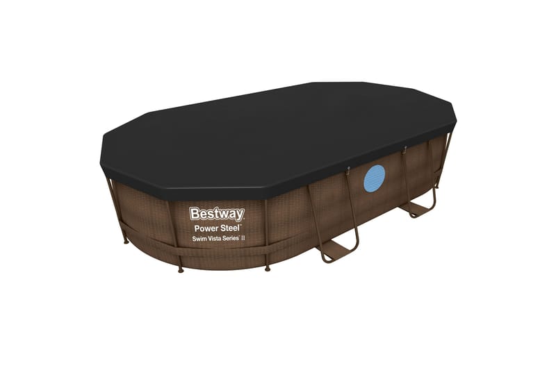 Bestway Power Steel Swim Vista II Maanpäällinen allas 4,27 x 2,5 m - Bestway - Piha & ulkoaltaat - Uima-allas, poreallas & sauna - Uima-allas
 - Maanpinta-allas