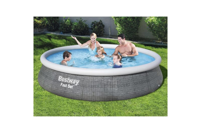 Bestway Fast Set Täytettävä uima-allassarja pumpulla - Piha & ulkoaltaat - Uima-allas, poreallas & sauna - Uima-allas
 - Ilmatäytteinen uima-allas & muoviallas