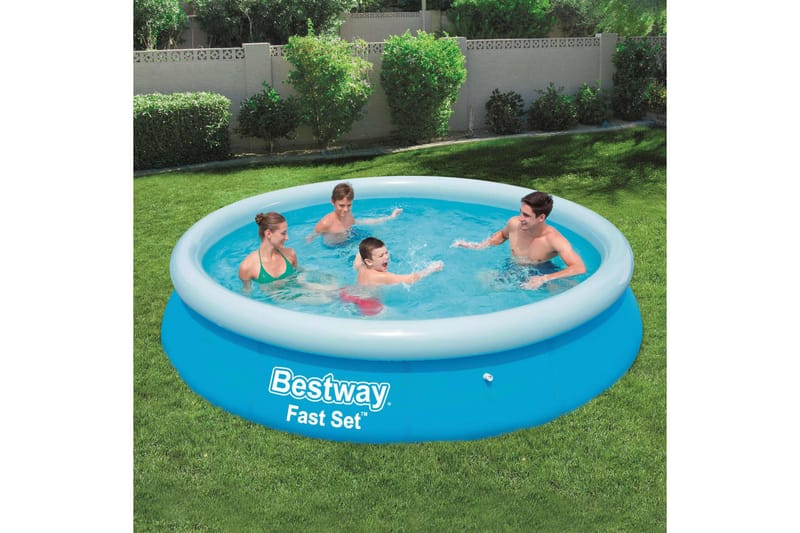Bestway Fast Set pyöreä täytettävä uima-allas 305x76 cm - Piha & ulkoaltaat - Uima-allas, poreallas & sauna - Uima-allas
 - Ilmatäytteinen uima-allas & muoviallas