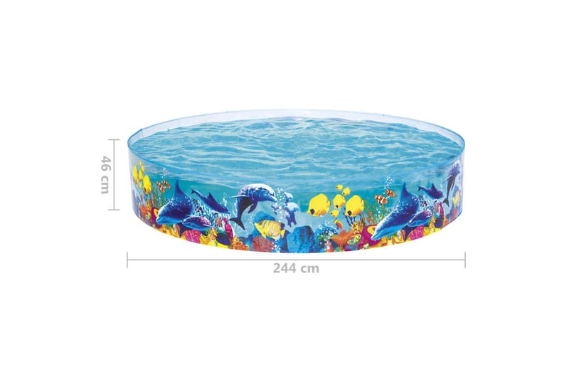Bestway Fill 'N Fun Odyssey lasten uima-allas 244x46 cm - Piha & ulkoaltaat - Uima-allas, poreallas & sauna - Uima-allas
 - Lastenallas