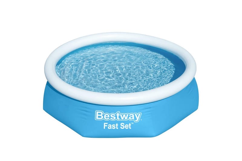 Bestway Fast Set täytettävä uima-allas pyöreä 244x66 cm 5726 - Maanpinta-allas