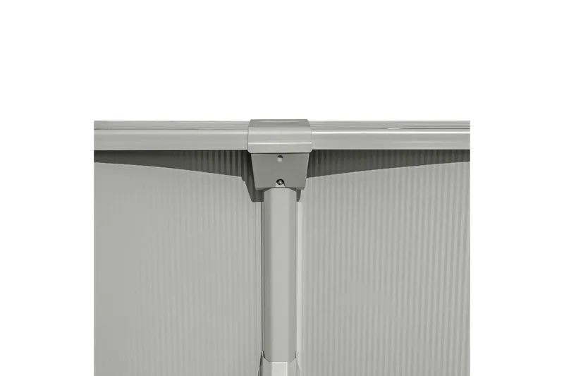 Bestway Hydrium Terässeinäallas Ovaali 5 x 3,6 m Harmaa - Harmaa - Piha & ulkoaltaat - Uima-allas, poreallas & sauna - Uima-allas - Maanpinta-allas