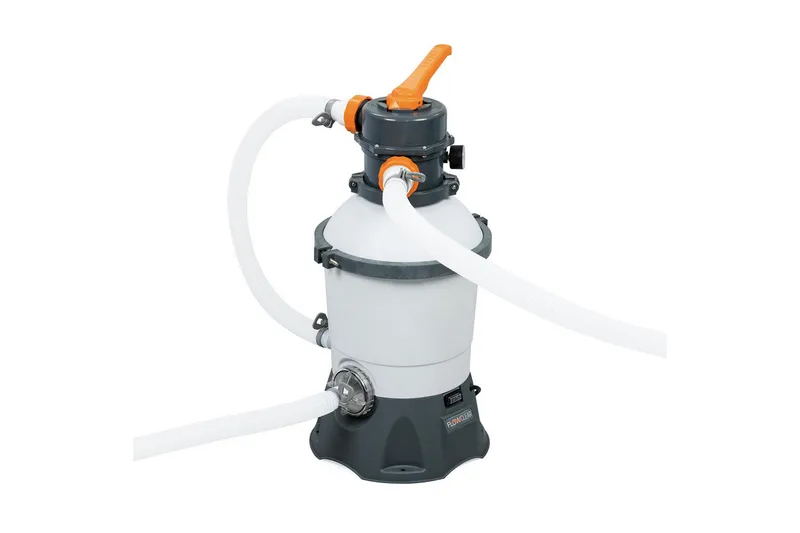 Bestway Hydrium Terässeinäallas Ovaali 5 x 3,6 m Harmaa - Harmaa - Piha & ulkoaltaat - Uima-allas, poreallas & sauna - Uima-allas - Maanpinta-allas