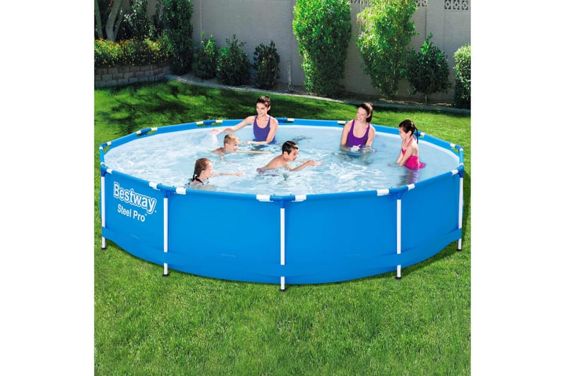 Bestway Steel Pro uima-allas teräsrungolla 366x76 cm - Piha & ulkoaltaat - Uima-allas, poreallas & sauna - Uima-allas
 - Maanpinta-allas