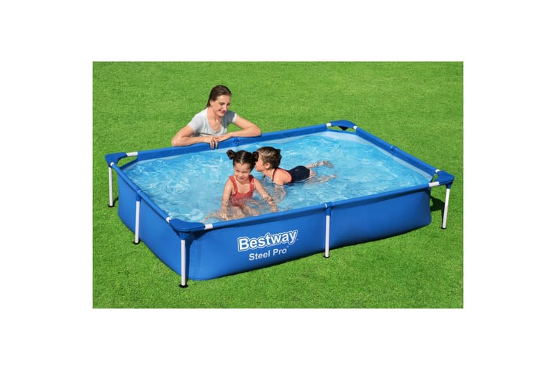 Bestway Steel Pro Uima-allas 221x150x43 cm - Piha & ulkoaltaat - Uima-allas, poreallas & sauna - Uima-allas
 - Maanpinta-allas