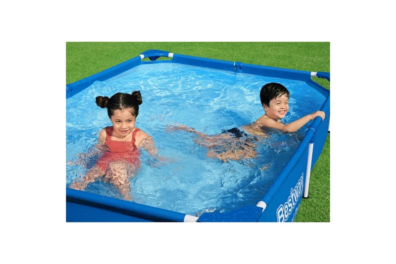 Bestway Steel Pro Uima-allas 221x150x43 cm - Piha & ulkoaltaat - Uima-allas, poreallas & sauna - Uima-allas
 - Maanpinta-allas