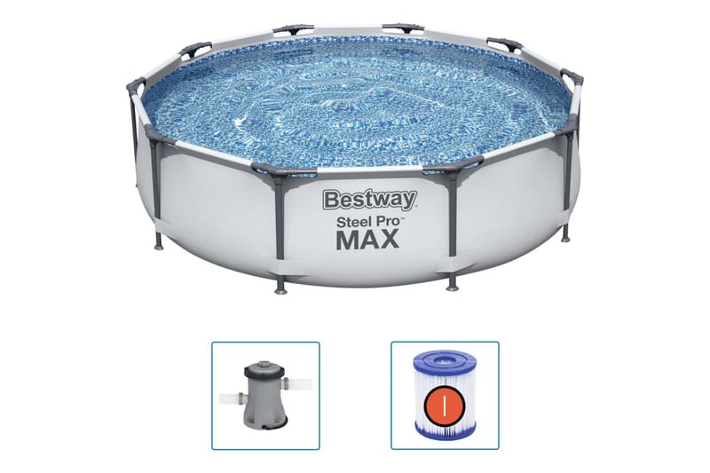 Bestway Steel Pro MAX Uima-allassarja 305x76 cm - Piha & ulkoaltaat - Uima-allas, poreallas & sauna - Uima-allas
 - Maanpinta-allas