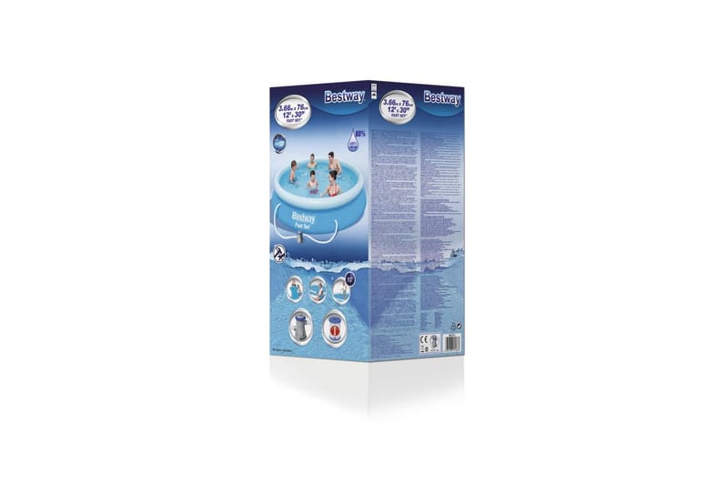 Bestway Uima-allassarja Fast Set 366x76 cm - Piha & ulkoaltaat - Uima-allas, poreallas & sauna - Uima-allas
 - Maanpinta-allas