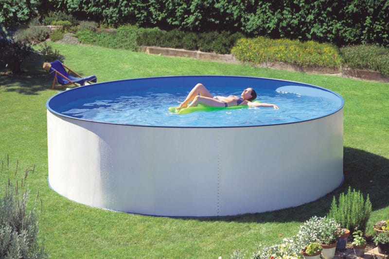 Maanpinta-allas Almera Premium Ø350 cm - Ø350 cm - Piha & ulkoaltaat - Uima-allas, poreallas & sauna - Uima-allas
 - Maanpinta-allas