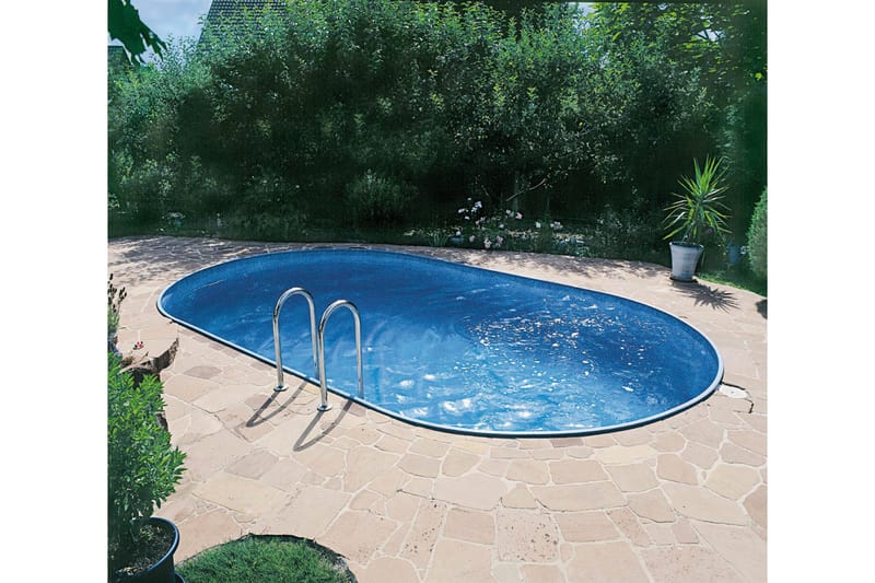 Terässeinäallas Premium Soikea 8,0x4,2x1,5m Upotettava - Planet Pool - Piha & ulkoaltaat - Uima-allas, poreallas & sauna - Uima-allas - Maanpinta-allas
