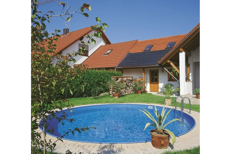 Terässeinäallas Premium Pyöreä 6,0x1,5m Upotettava - Planet Pool - Piha & ulkoaltaat - Uima-allas, poreallas & sauna - Uima-allas - Maanpinta-allas